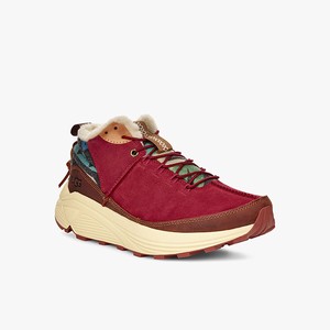 Ugg Miwo Trainer High Sierra Men Sneakers Red (9371JBLKN)